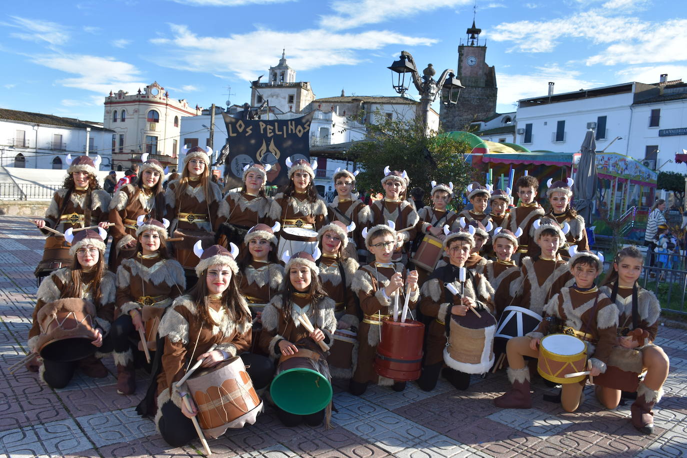 Desfile de comparsas del Carnaval del Buche. Alburquerque 2024