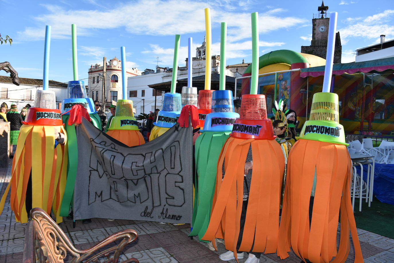 Desfile de comparsas del Carnaval del Buche. Alburquerque 2024