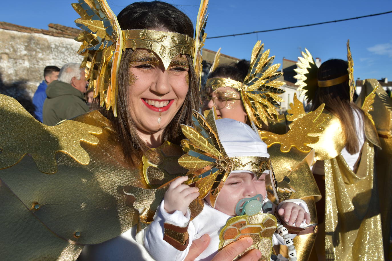 Desfile de comparsas del Carnaval del Buche. Alburquerque 2024