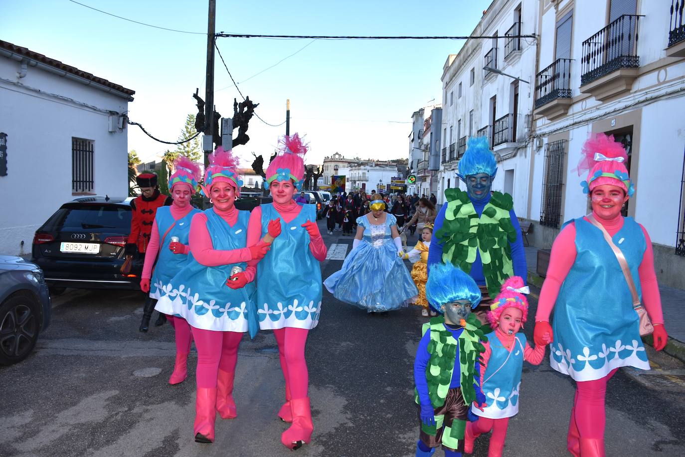 Desfile de comparsas del Carnaval del Buche. Alburquerque 2024