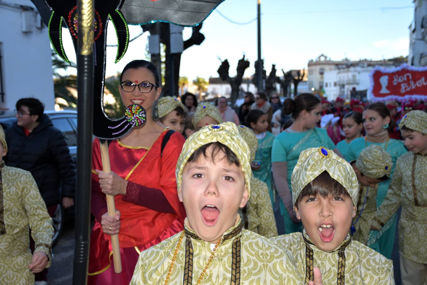 Desfile de comparsas del Carnaval del Buche. Alburquerque 2024