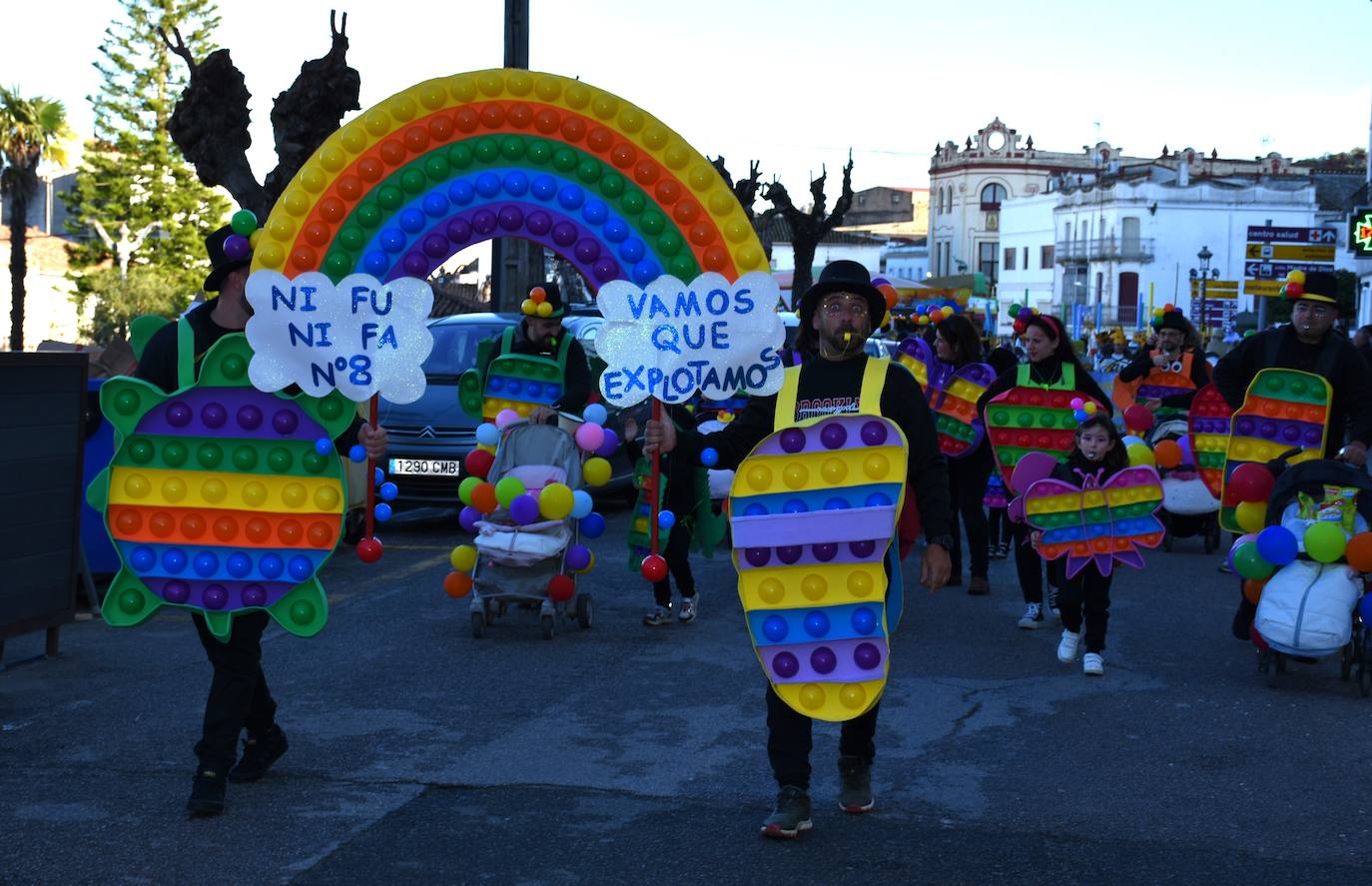 Desfile de comparsas del Carnaval del Buche. Alburquerque 2024