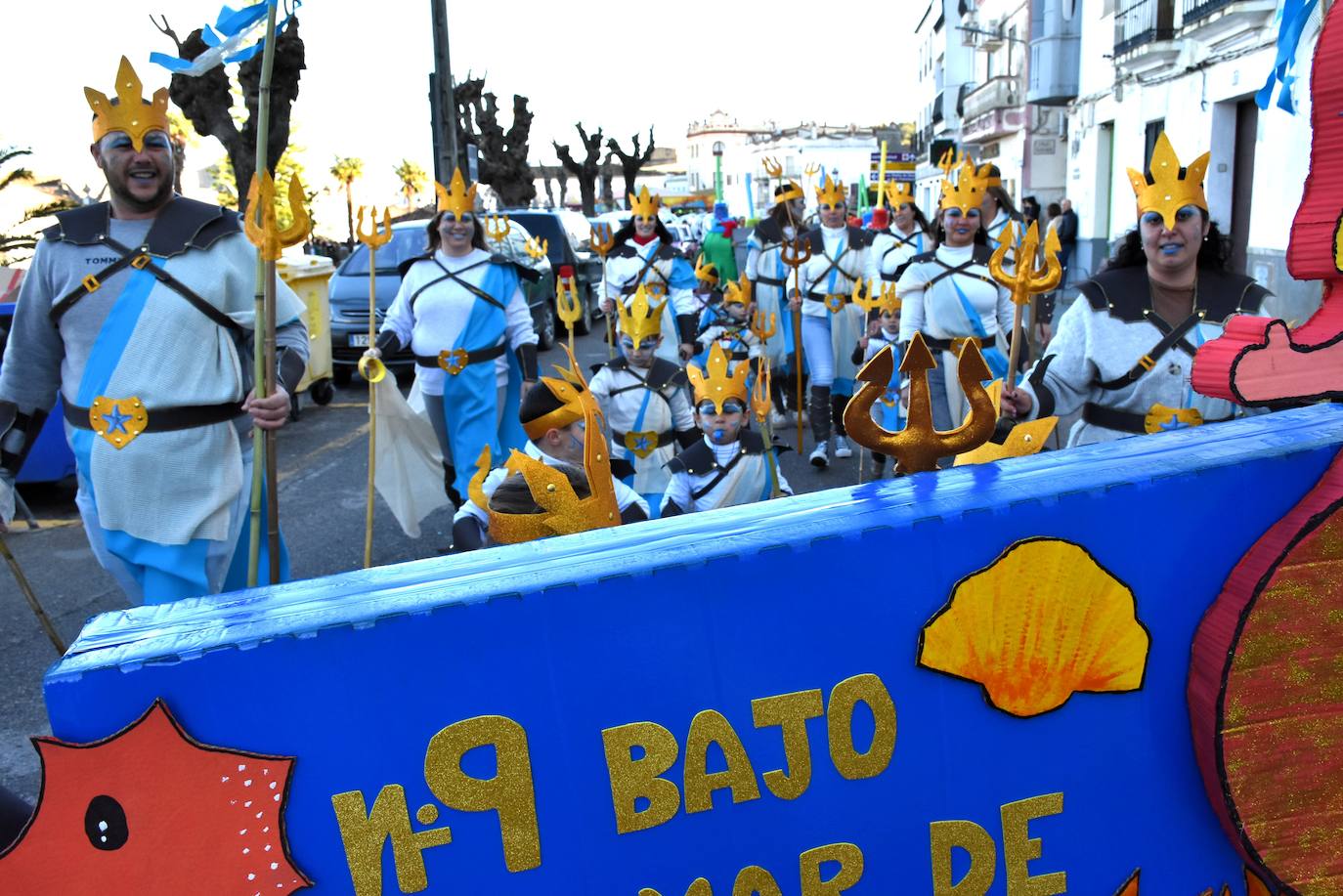 Desfile de comparsas del Carnaval del Buche. Alburquerque 2024