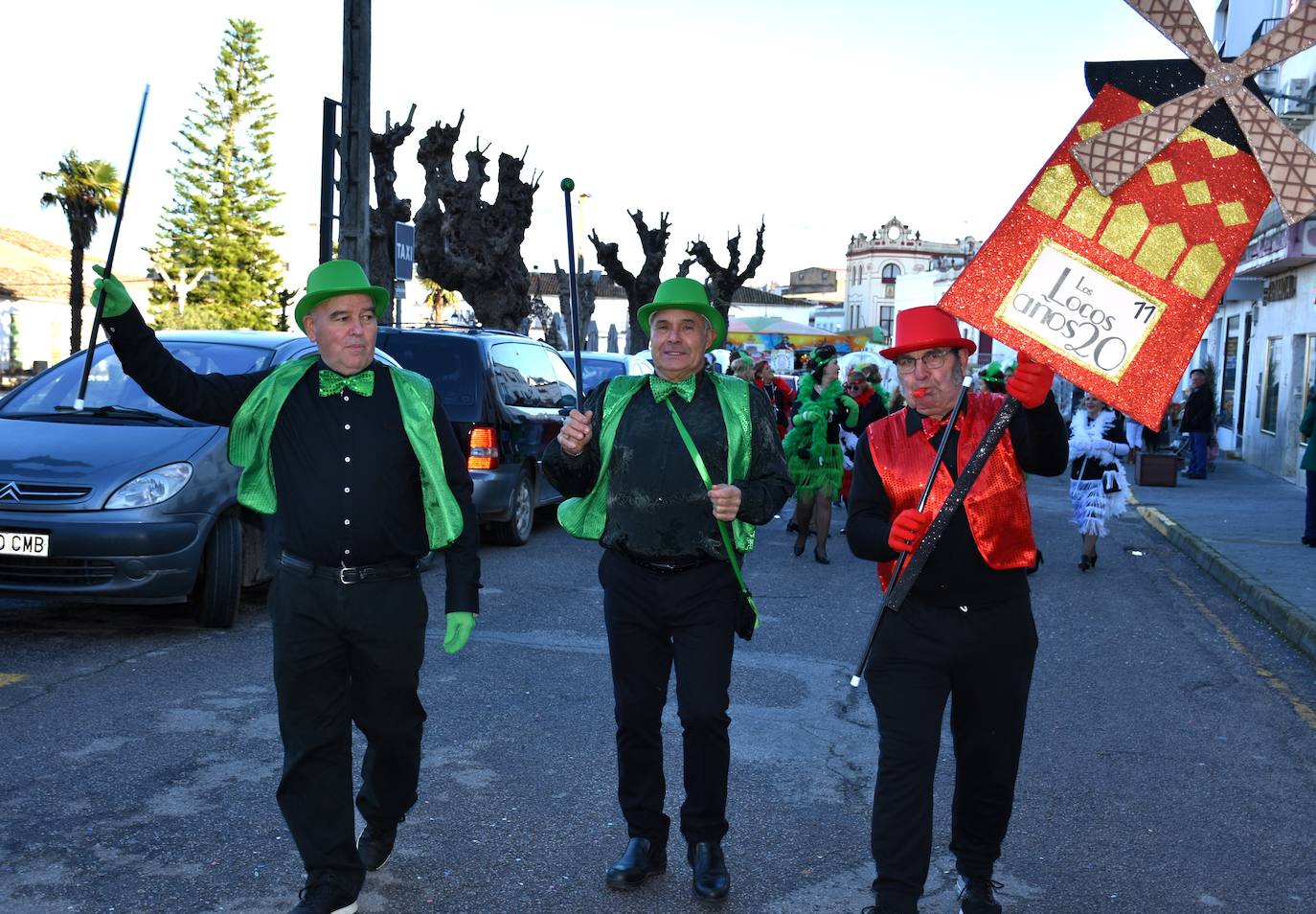 Desfile de comparsas del Carnaval del Buche. Alburquerque 2024