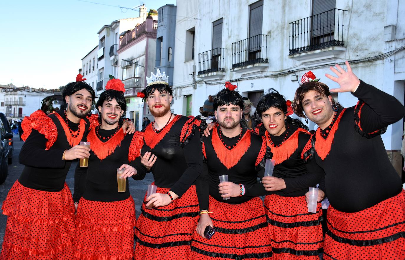 Desfile de comparsas del Carnaval del Buche. Alburquerque 2024