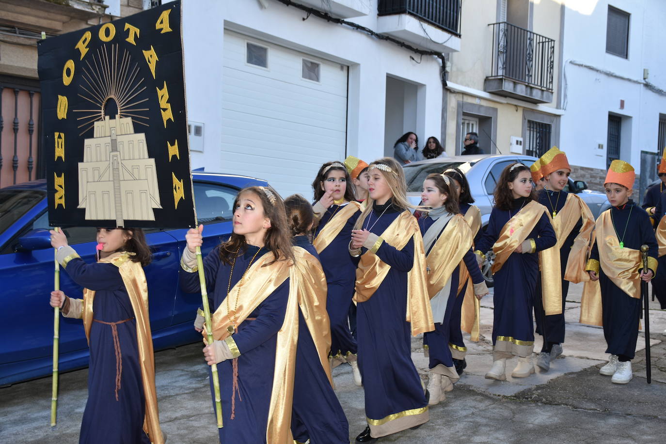 Desfile de comparsas del Carnaval del Buche. Alburquerque 2024