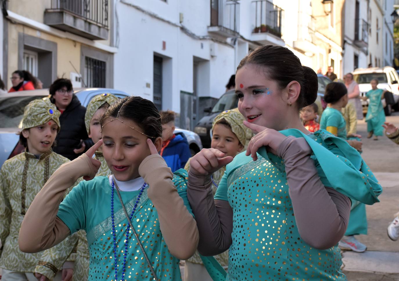 Desfile de comparsas del Carnaval del Buche. Alburquerque 2024