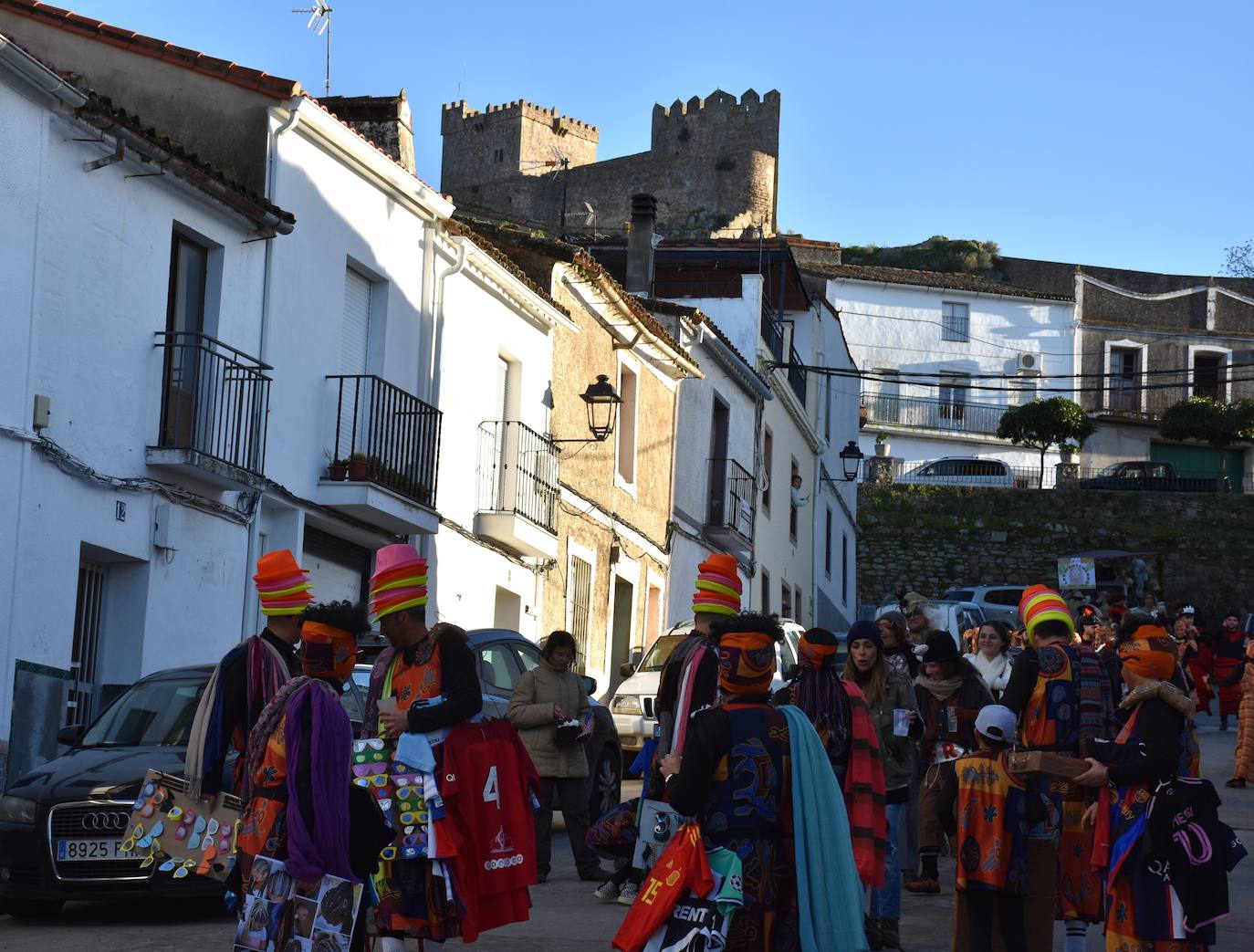 Desfile de comparsas del Carnaval del Buche. Alburquerque 2024
