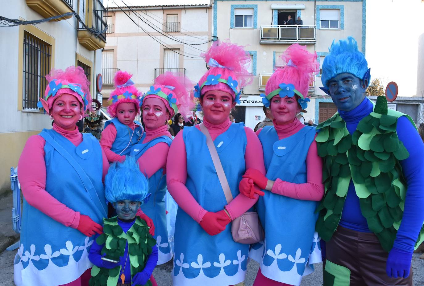 Desfile de comparsas del Carnaval del Buche. Alburquerque 2024