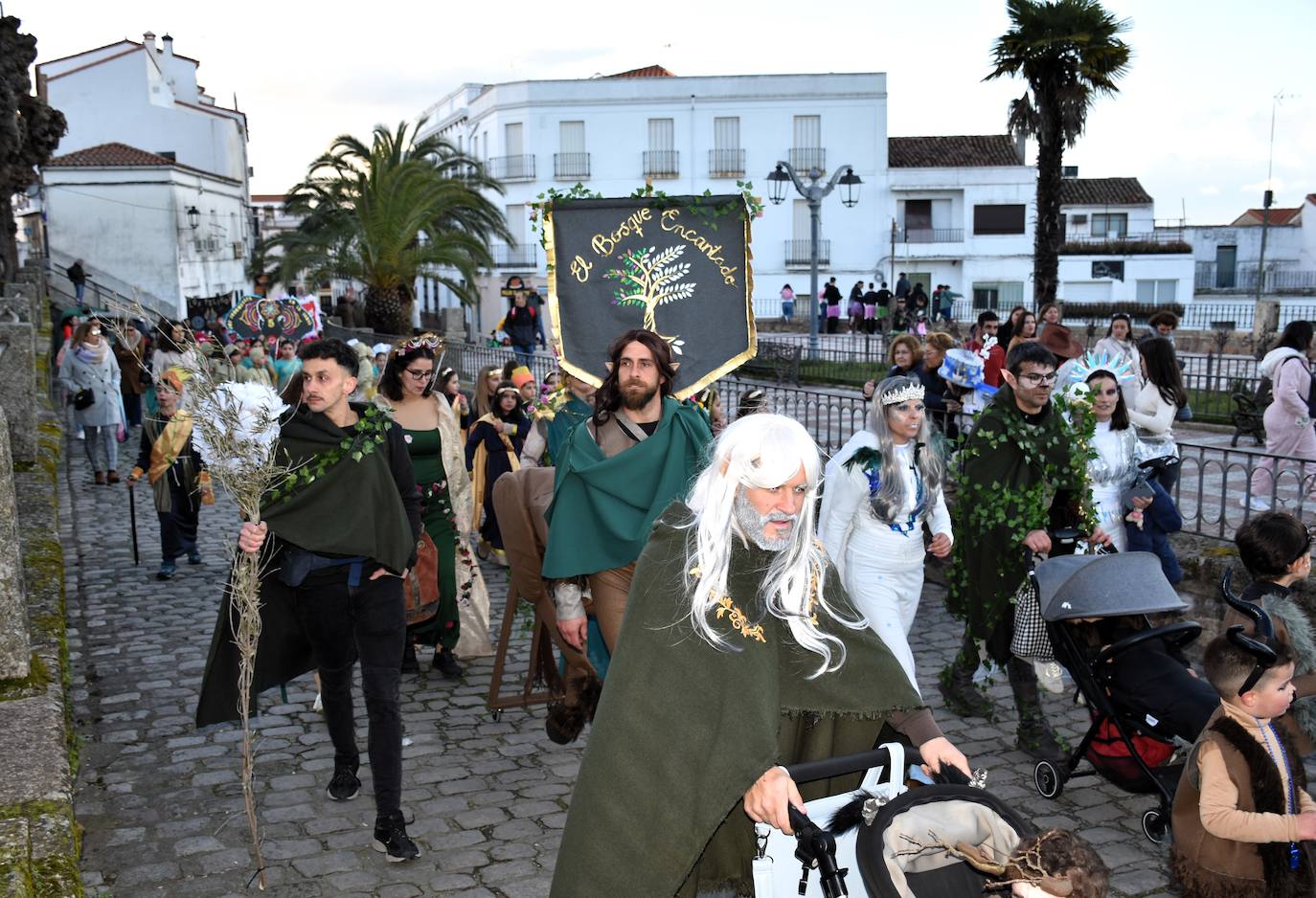 Desfile de comparsas del Carnaval del Buche. Alburquerque 2024