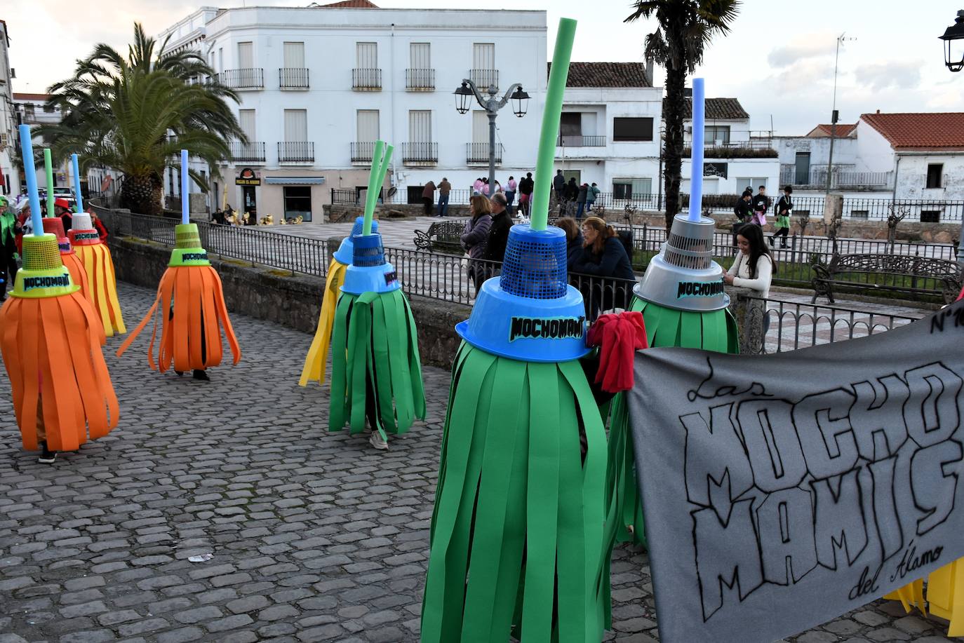 Desfile de comparsas del Carnaval del Buche. Alburquerque 2024