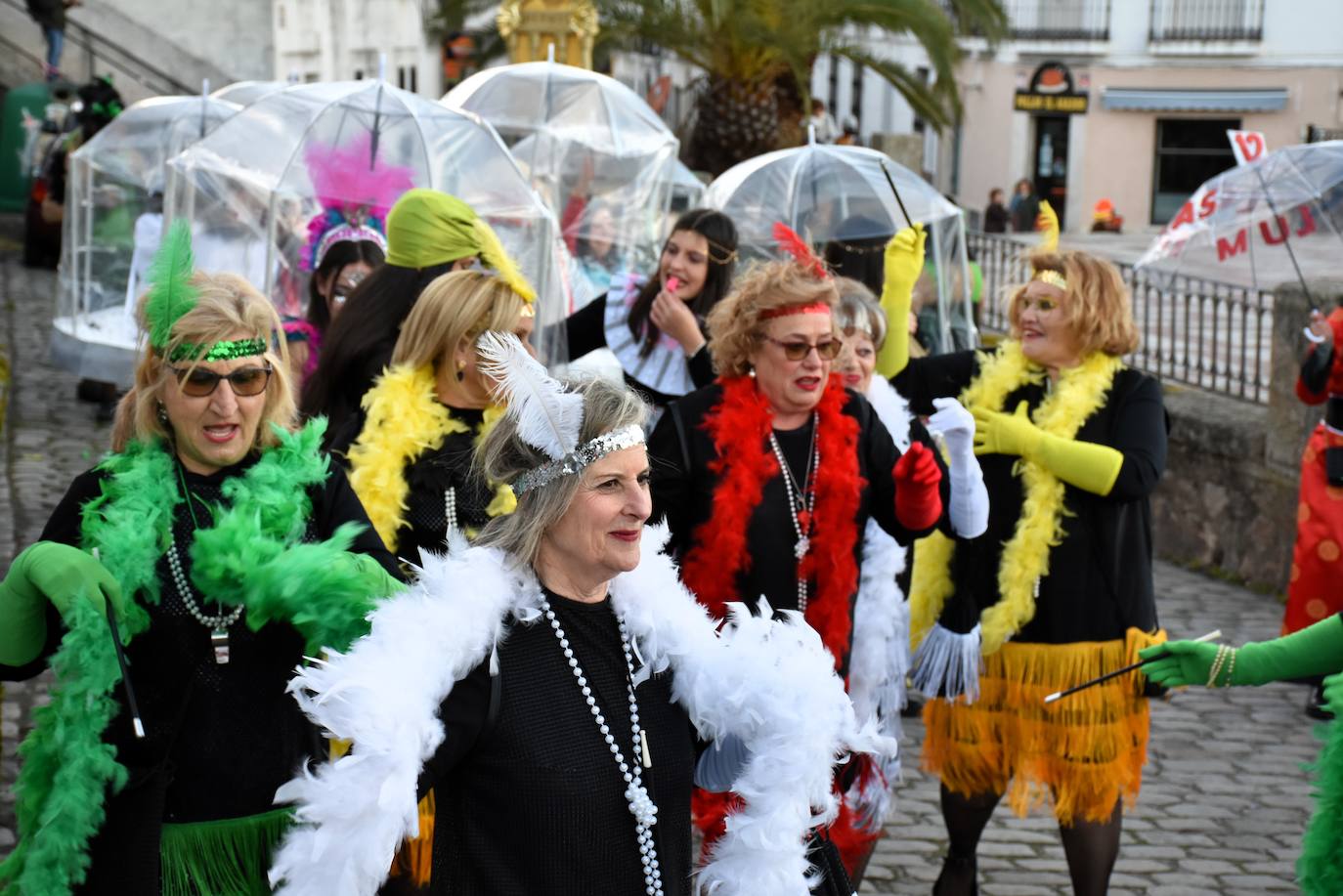 Desfile de comparsas del Carnaval del Buche. Alburquerque 2024