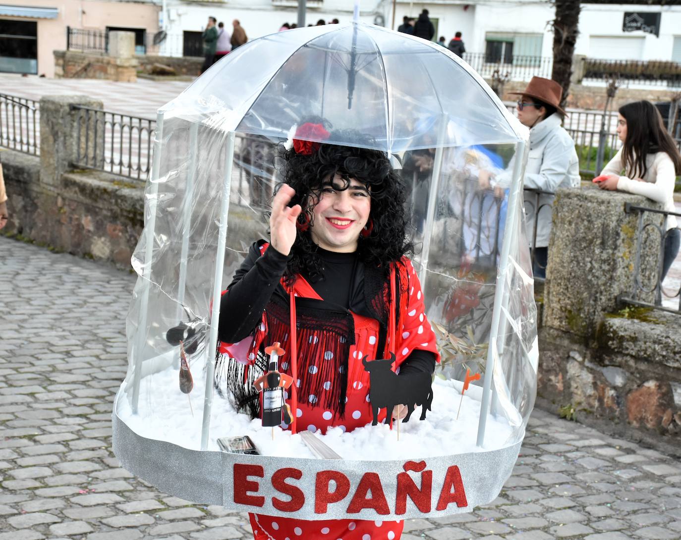 Desfile de comparsas del Carnaval del Buche. Alburquerque 2024