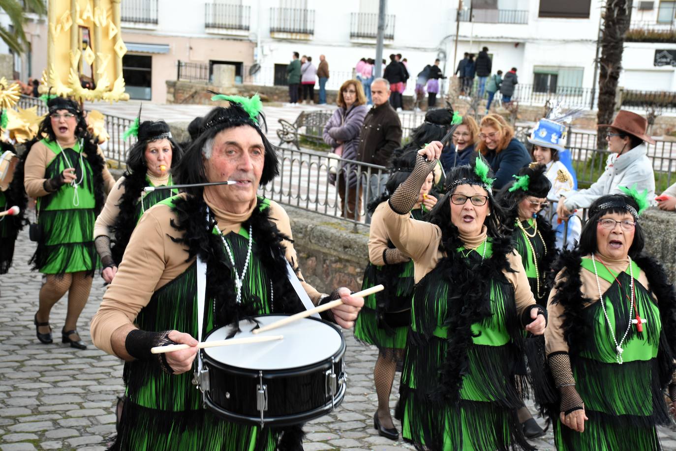 Desfile de comparsas del Carnaval del Buche. Alburquerque 2024