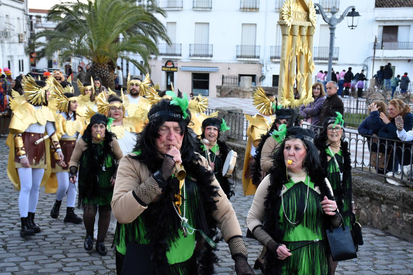 Desfile de comparsas del Carnaval del Buche. Alburquerque 2024