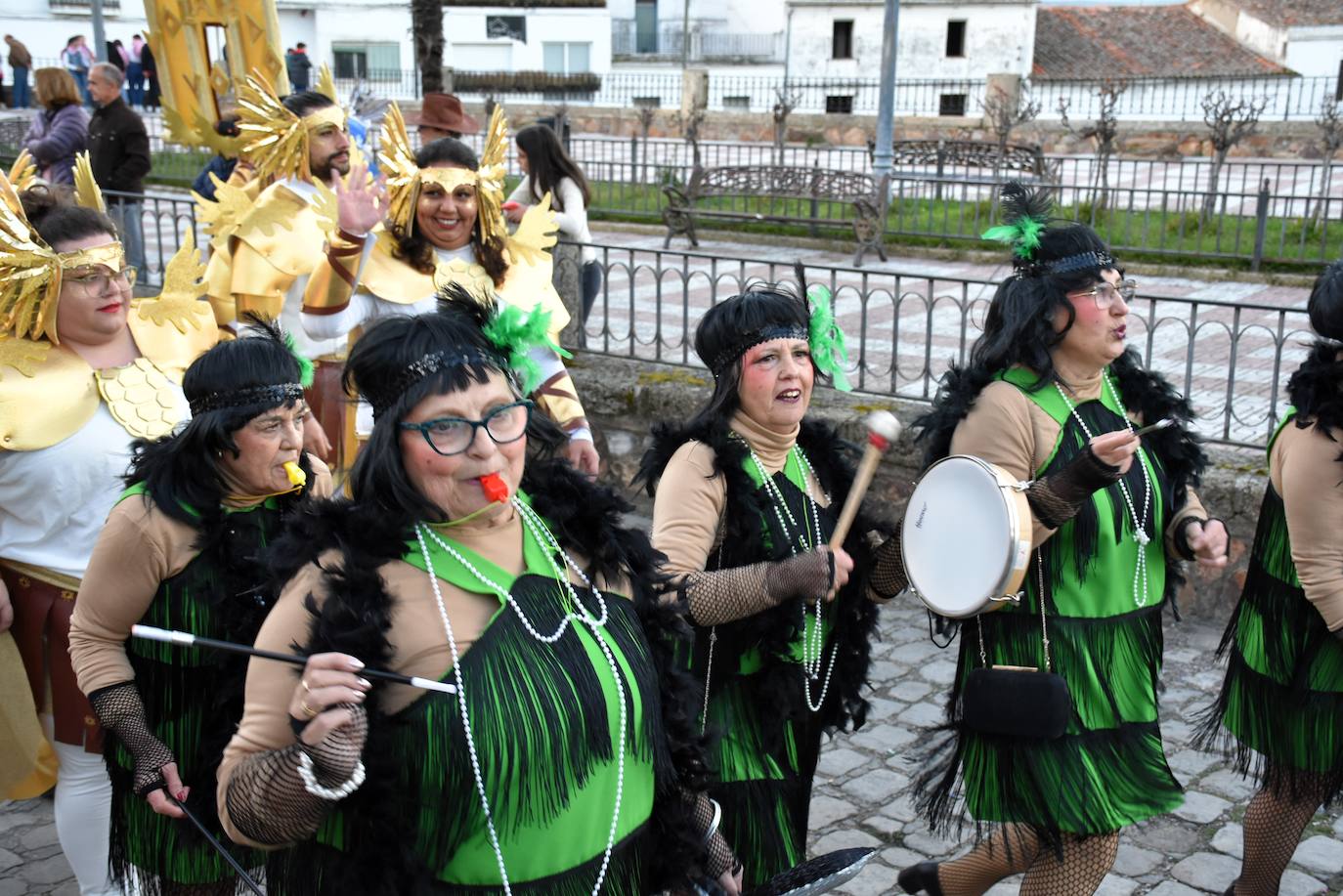 Desfile de comparsas del Carnaval del Buche. Alburquerque 2024