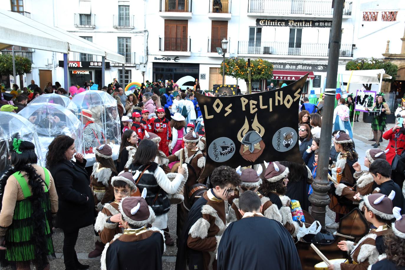 Desfile de comparsas del Carnaval del Buche. Alburquerque 2024
