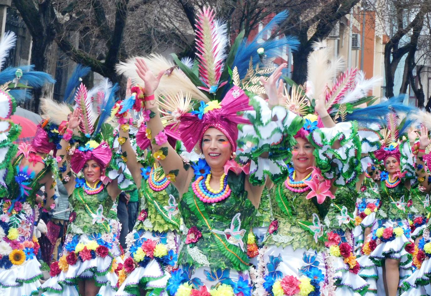 El mejor ambiente del Carnaval de Navalmoral, en imágenes