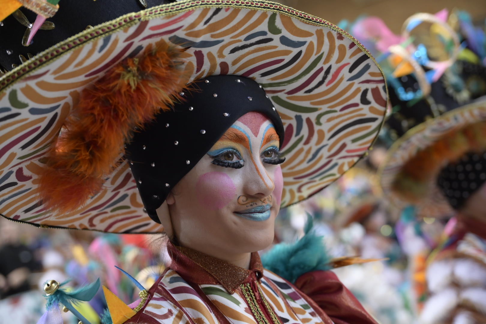 Las mejores imágenes del colorido desfile infantil del Carnaval de Badajoz 2024 (I)