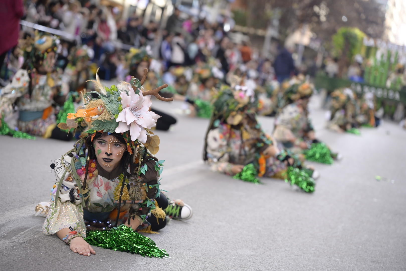 Las mejores imágenes del colorido desfile infantil del Carnaval de Badajoz 2024 (II)