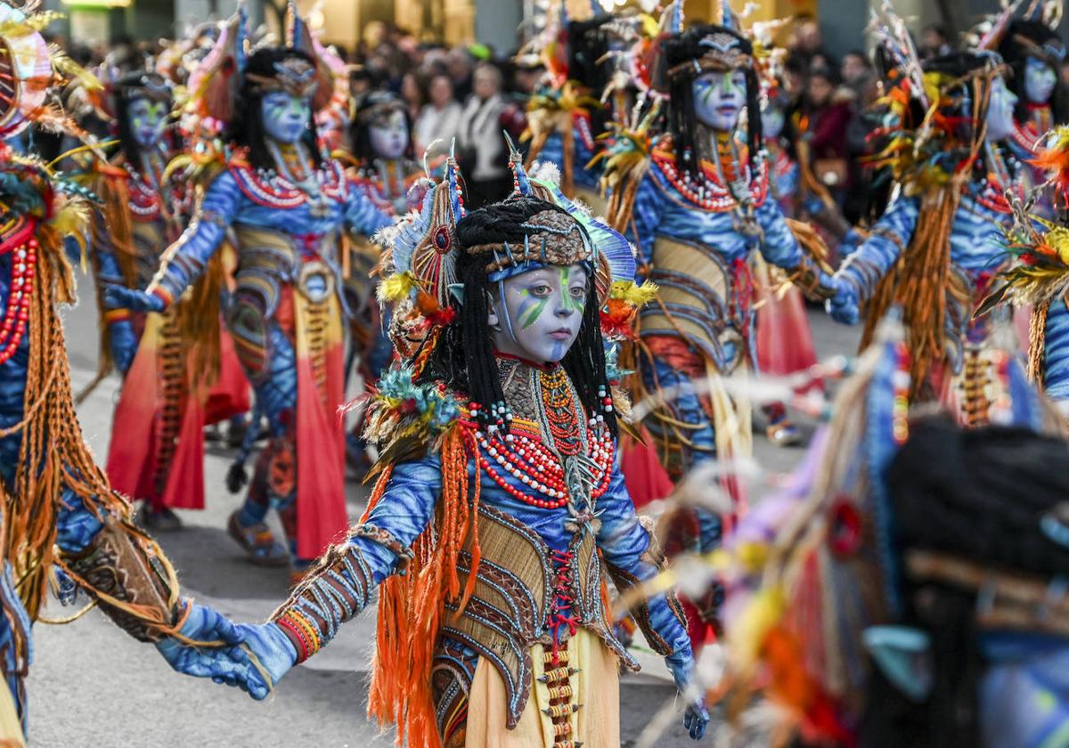 Moracantana gana el desfile infantil del Carnaval de Badajoz 2024