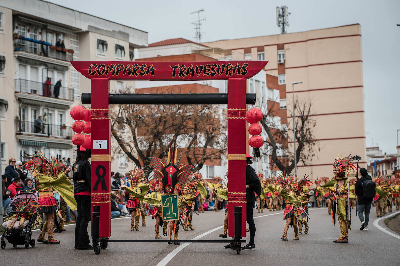Lo mejor del desfile de comparsas del Carnaval de Mérida, en imágenes