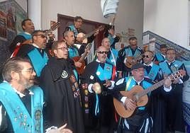 La Tuna de Alburquerque actuando durante el encuentro de 2023