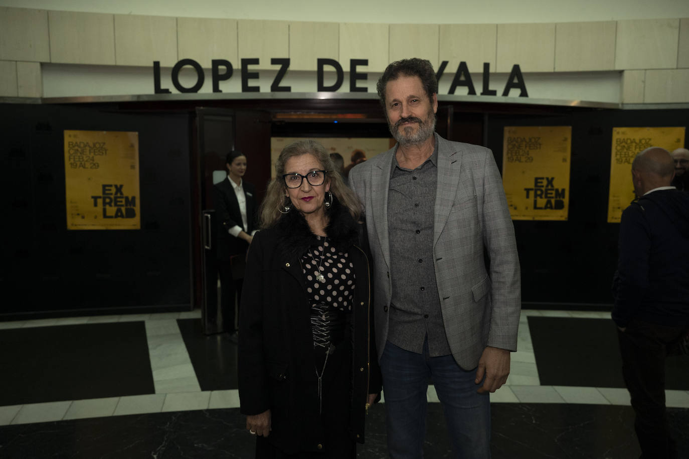 Maribel Núñez y Manuel Luis Gómez.