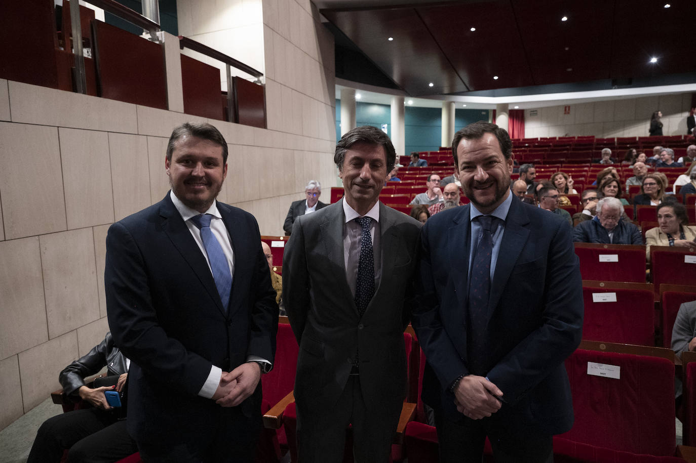 Javier Carrillo, Javier Merchán y Enrique Rodríguez.