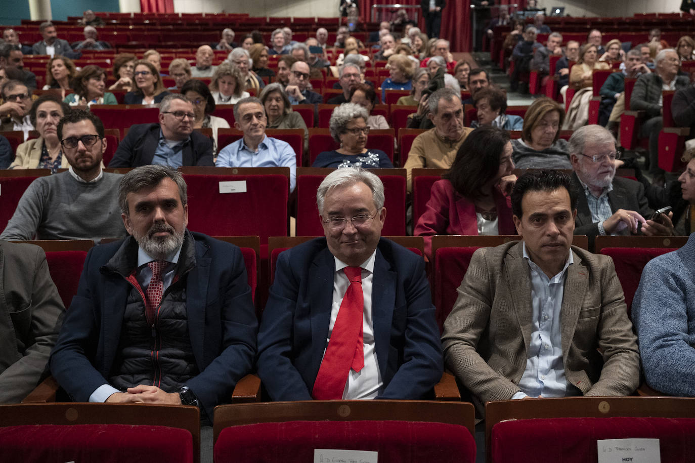 Adrián Urbano, José Luis Alonso y Miguel Ángel Jaraíz.