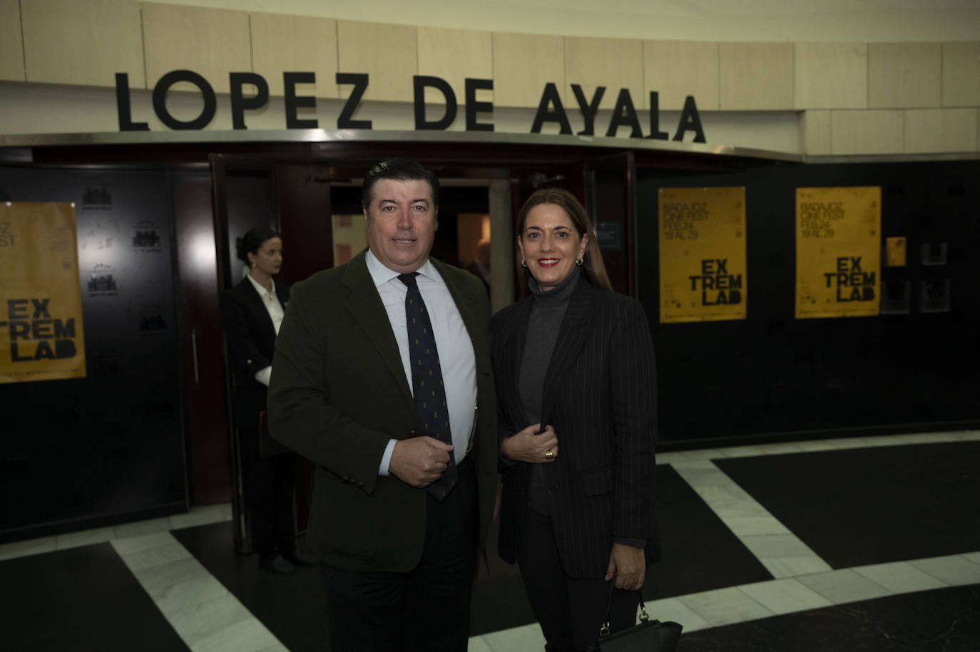 Javier Bravo e Isabel Babiano.