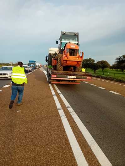 Carretera en la que se ha producido el incidente, la N-432.