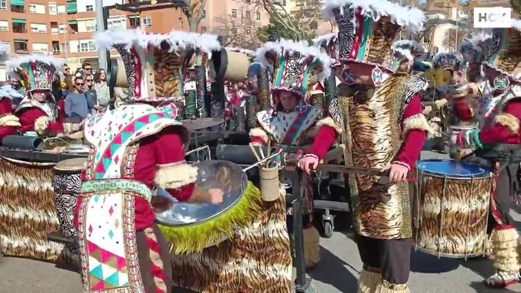 Así ha sido el Desfile de despedida del Carnaval de Badajoz 2024