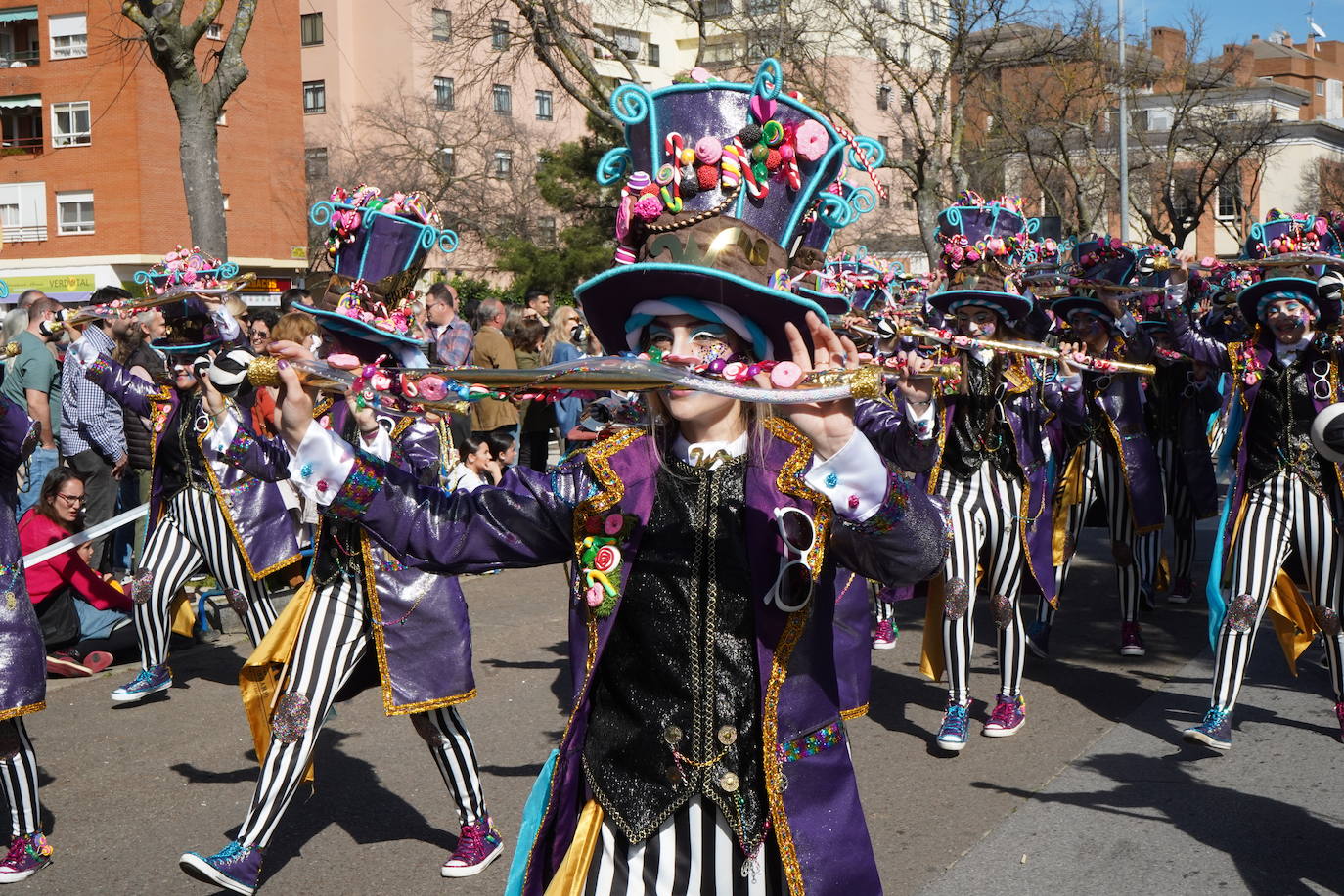 Las mejores imágenes del Desfile despedida del Carnaval de Badajoz 2024 (II)