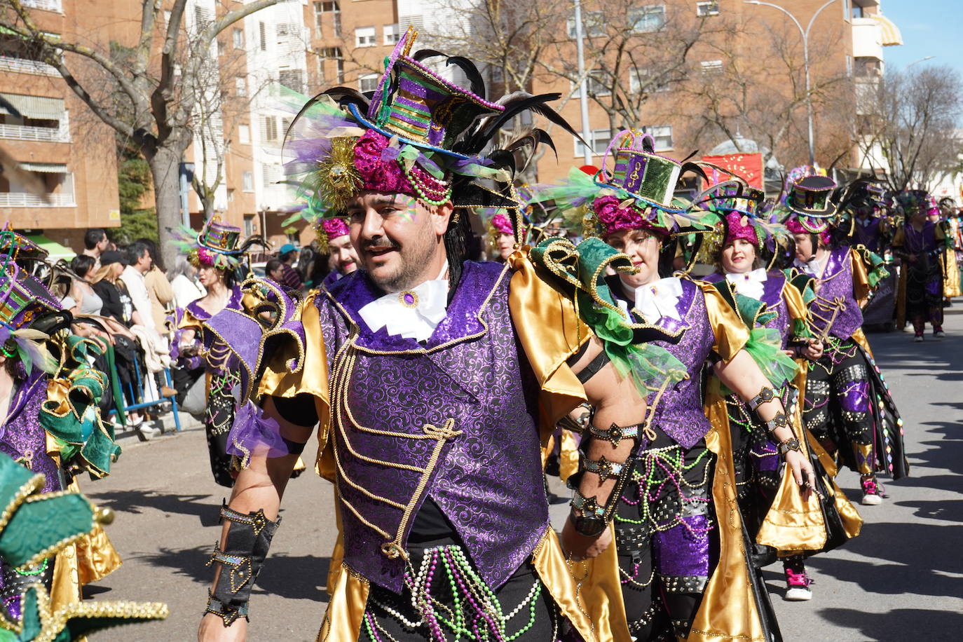 Las mejores imágenes del Desfile despedida del Carnaval de Badajoz 2024 (II)