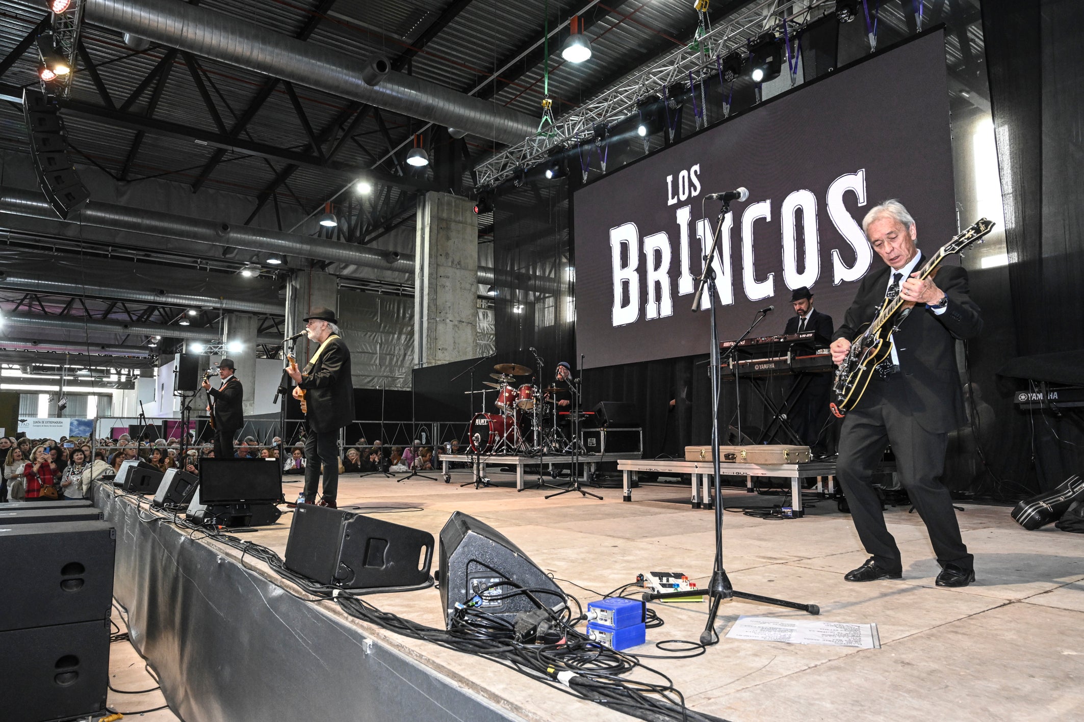 El concierto de Los Brincos en la Feria de los Mayores, en imágenes