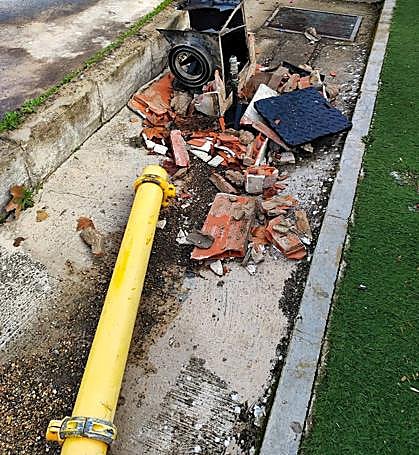 Múltiples destrozos en el Centro del Niño