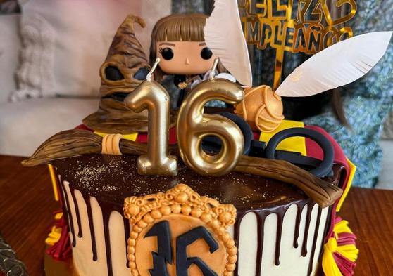 Paula Cisneros celebra sus 16 años con una fiesta temática de Harry Potter