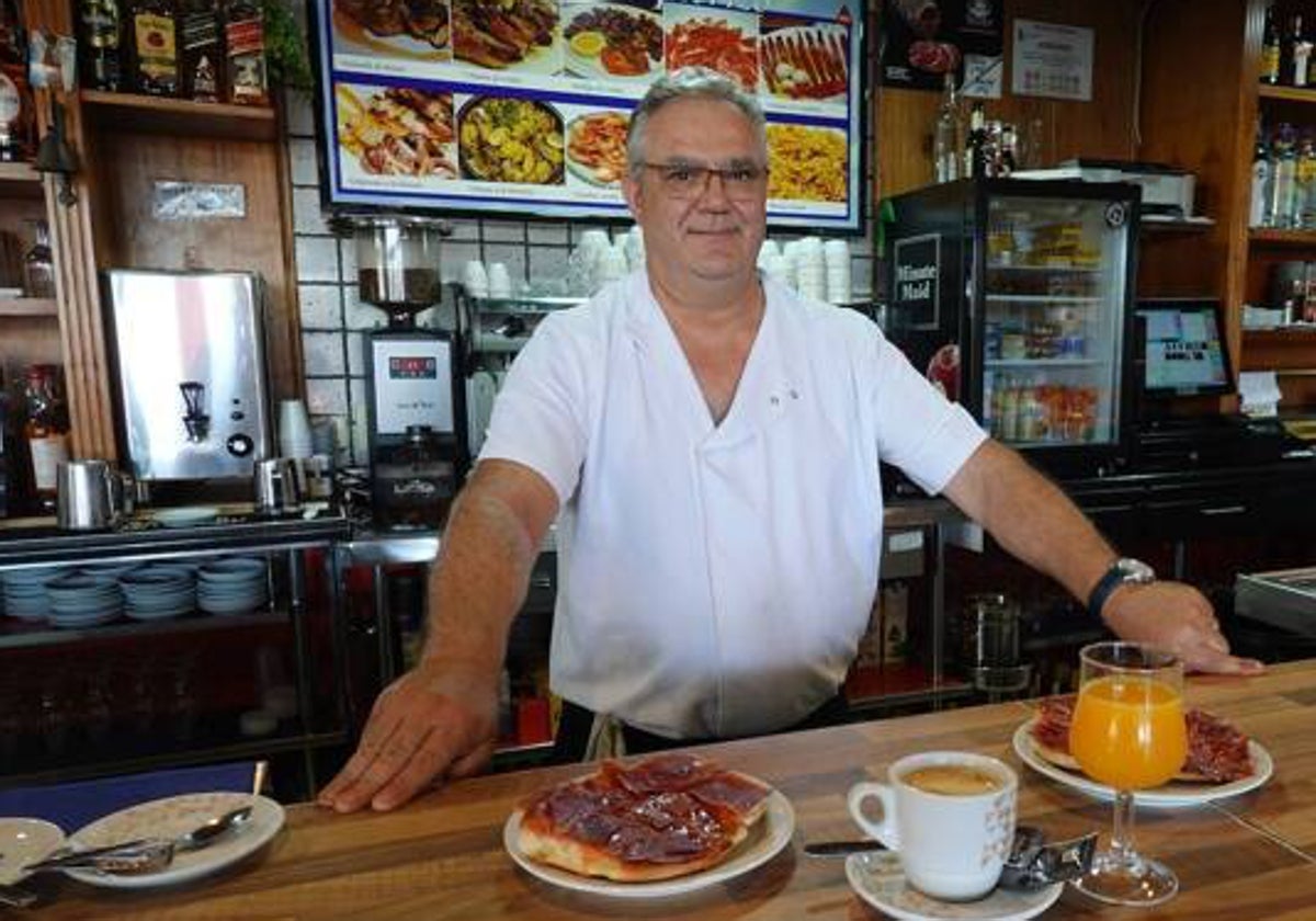 Antonio Vaquerizo en su local en una foto de archivo.