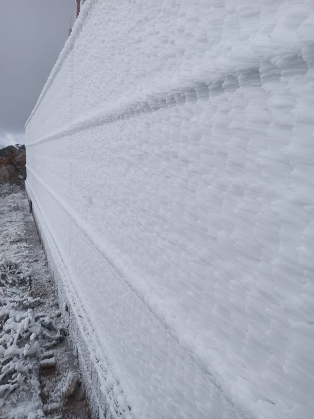 Estampas invernales en el Pico Villuercas