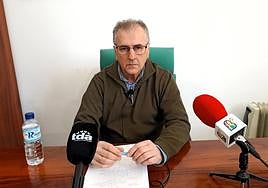 Comparecencia de M. Gutiérrez ante los medios