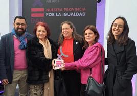 Entrega del premio de Diputación de Badajoz al Museo Nacional de Arte Romano de Mérida.