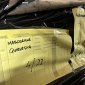 El SES informa a la Guardia Civil sobre 800.000 mascarillas abandonadas en Almendralejo