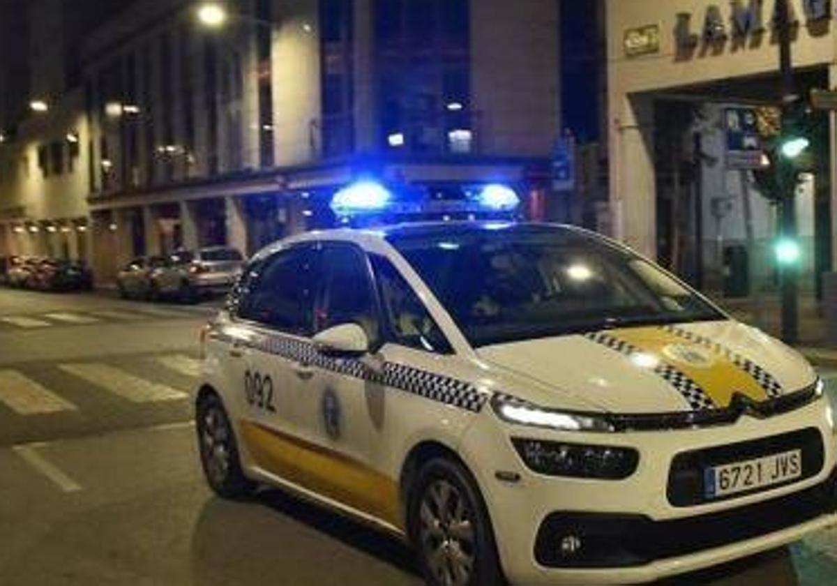 Herido un motorista en un accidente en la calle Joaquín Costa de Badajoz