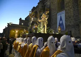 Un momento de la procesión del Martes Santo en Plasencia el año pasado.