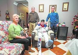 Luis Velarde, vecino de Oliva de Mérida al que el SES deberá indemnizar con 1,5 millones de euros.