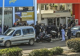 El bar Vaquerizo el día del crimen.