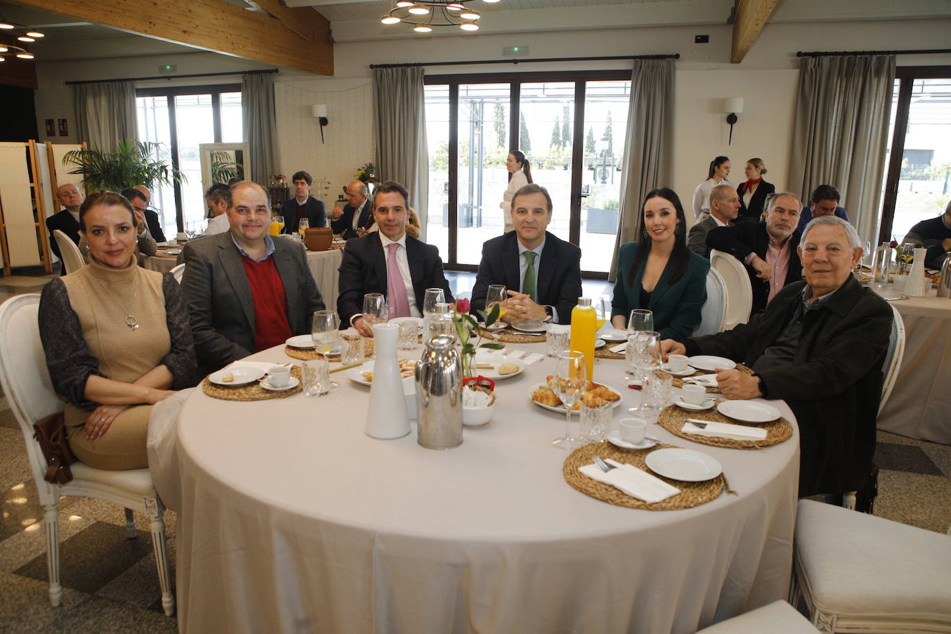 Teresa Morgado, Pedro Morgado, Juan Manuel Díaz, Miguel Ángel Cordero, Marta Zumaquero y Francisco Alonso Pérez.