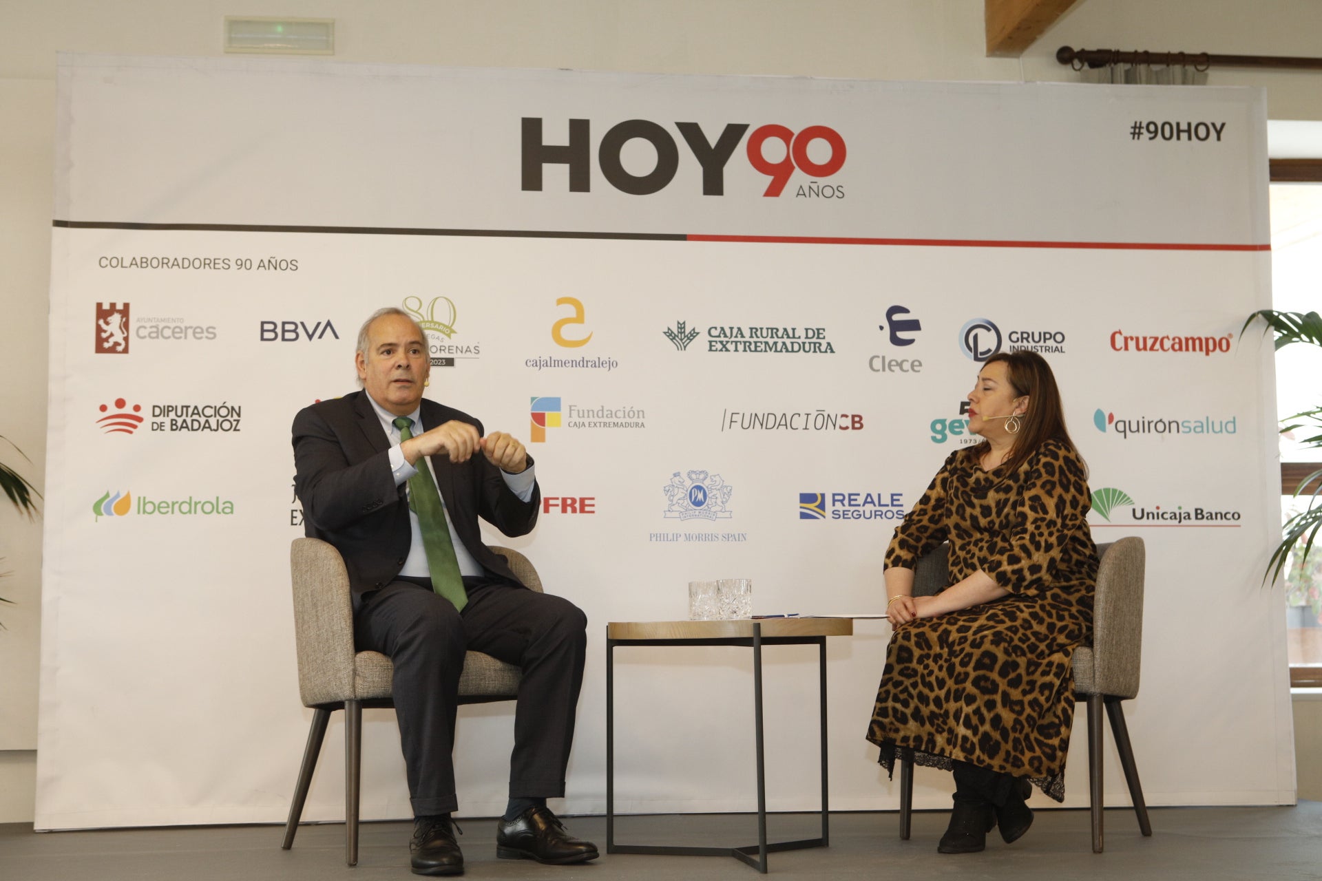 Ambiente del acto del 90 aniversario de HOY con Iberdrola