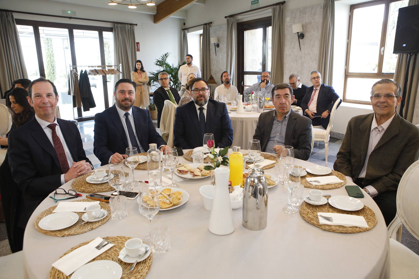 Emilio Aunión, Lorenzo Ballestero, Alfonso Serrano,Joaquín Rubiales y Alejandro Picado.